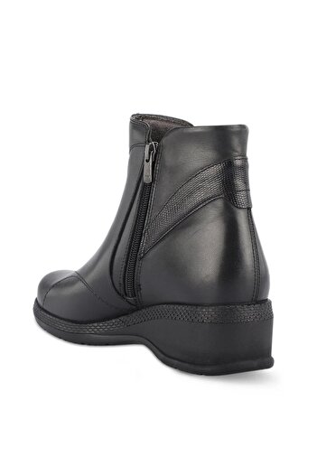 Forelli Black Rena-K Women's Leather Comfort Boots