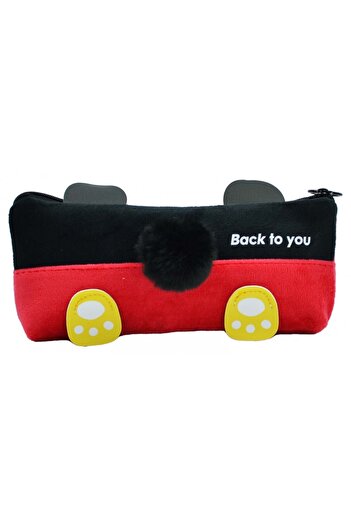 TAROS KIRTASİYE Taros Cute Pompom Pencil Case