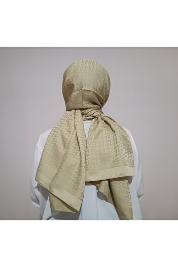 Levidor Blue Jacquard Shawl