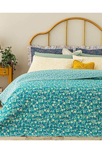 English Home Green Single Fresh Blossom Cover - Multi-Purpose
