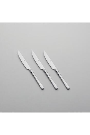 Nehir Sultan 12-Piece 2-Size Dining and Dessert Knife Set - 6 Person