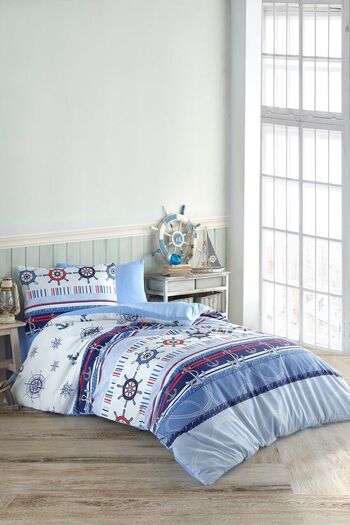 Loyal Home Single Duvet Cover Set-marina