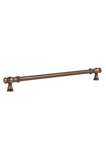 KOÇSAN Sehzade Antique Yellow 320 Mm Mâner de lux Country Bucătărie Mobilier Dulap Sertar Mâner