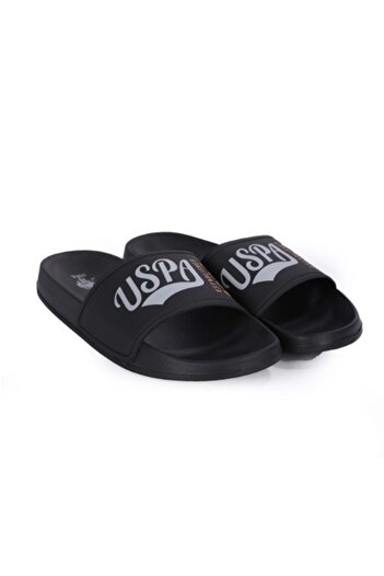 U.S. Polo Assn. БАЗА. Поло ASSN 4FX Luvy - Мъжки черни чехли 45 - ST07474