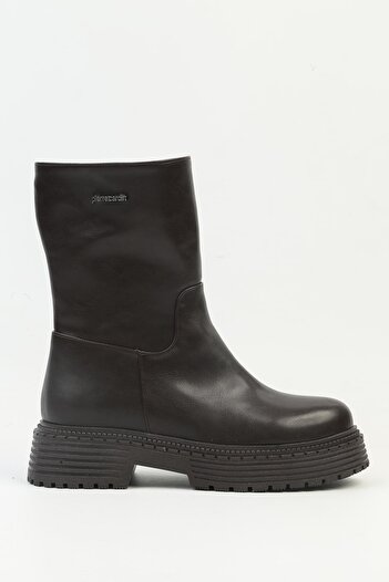 Pierre Cardin PC-52063 Model Dark Brown Women's Boots