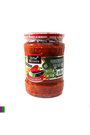 Rifat Minare Lutenitsa Kahvaltılık Sos 2'li 1080 gr