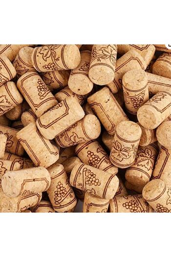 Vinomarket Bottle Cork, Wine Bottle Cork Agglomer - 100 Pieces