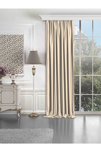 Perle Quartz Blackout Dark Beige Color Blackout Curtain