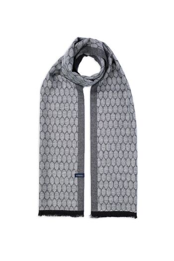 Hatemoğlu Gray Patterned Stylish Scarf