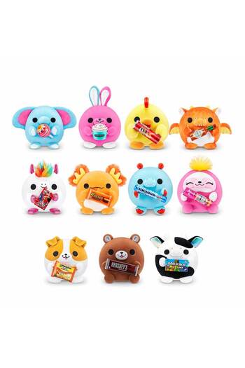 GIOCHI PREZIOSI Snackles Aburcubur Sürpriz Peluş 12 cm