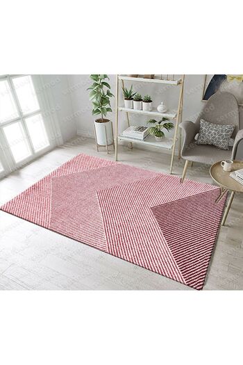 Sermod 109- Modern Red Sponge Elastic Carpet Cover