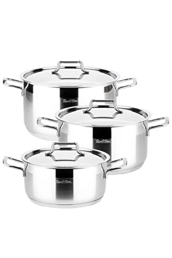 Tantitoni PREMIUM 6 Pieces - StAinless Steel CookwAre Set 2