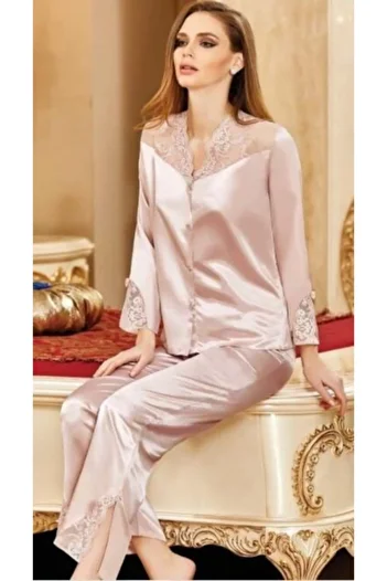 Nurteks Powder Satin Pajama Set New Season (1 Piece Economical)