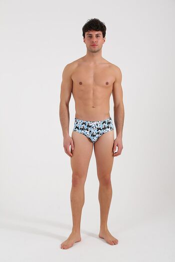 Whitefin Μαγιό Panda Slip