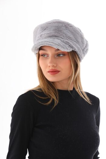 Ritagarcia Plush Captain Hat Gray
