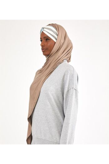Differenza Light Mink Polo Shawl