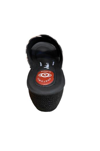 Merkür Leopard Patterned Women's Heel Slippers