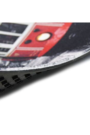 Stepmat Taksim Tram Printed Double Sided Rubber Door Mat