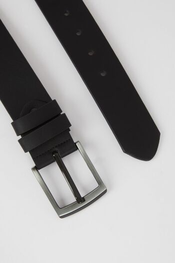 DeFacto Men's Faux Leather Rectangular Belt - X3808azns