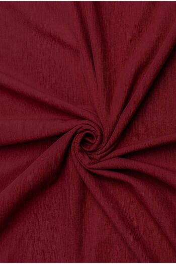 Latuda Concept 175x215 Microfiber Chenille Sofa Cover and Sofa Bed Cover - Double Sided Non-Slip, Claret Red