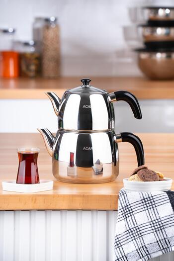 ACAR Medium Size Teapot Set - Karat Perla