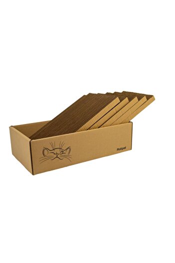 Rotipet Set of 5 Cardboard Cat Scratching