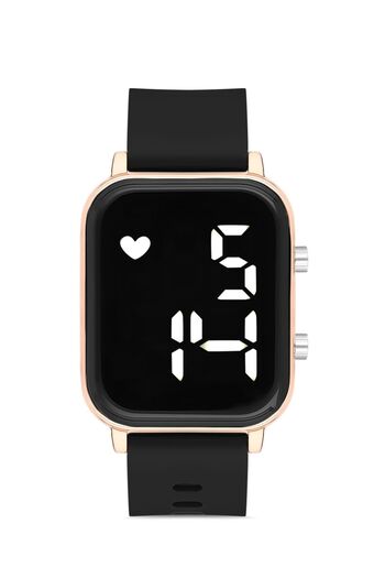 polo55.sport.1855 Digital Dial Silicone Band Unisex Wristwatch