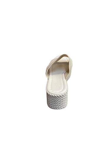 Tolgado Women's Knitwear Padded Shorts Heeled Slippers