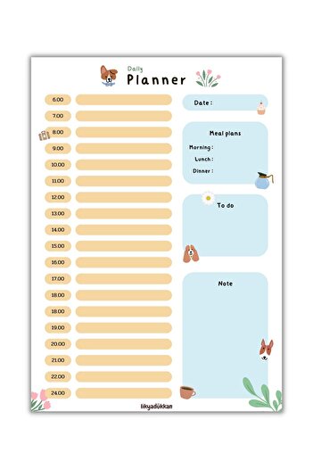 LikyaDükkan Memopad Pull-Pull A5 Size 50 Sheets Notepad