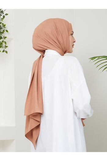 Golden Rose Cotton Jazz Shawl