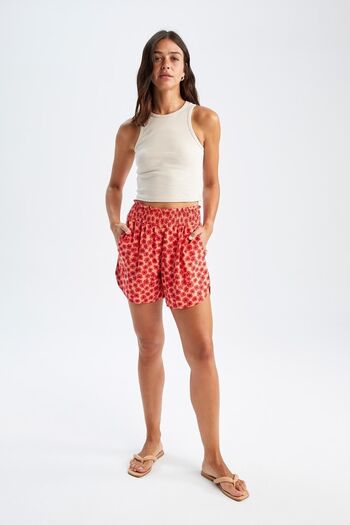 DeFacto Viskóz Normal Waist Relax Fit rövidnadrág W3145az22sm