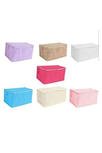 Nida Collection 4 Pieces of Storage Quilt Storage 110x50x45 Cm Large Mega Size