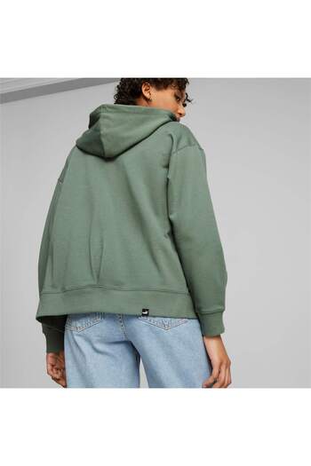 Puma Terry Zippered Women's Hooded Sweatshirt - Her
