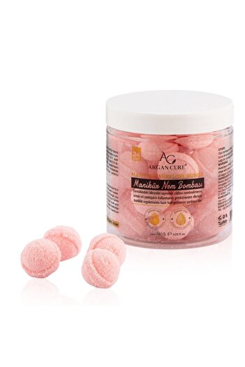Argan Cure Manikür Topu Nem Bombası