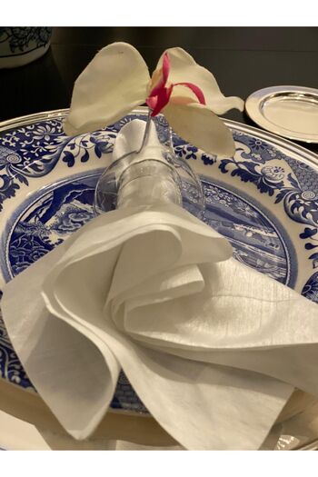 dekorasyon garajı Blown Glass Napkin Holder Set of 6
