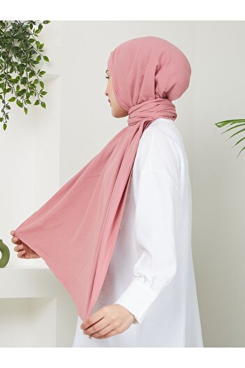 Golden Rose Cotton Jazz Shawl