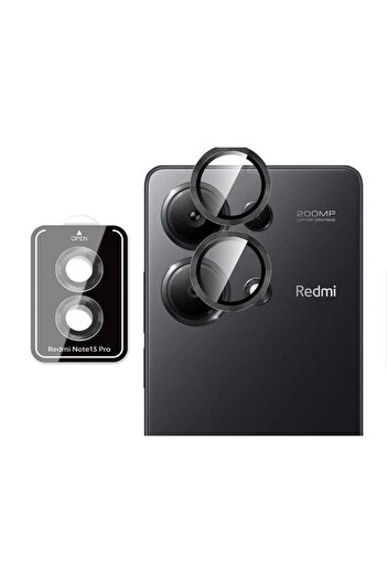İncisoft Xiaomi Redmi Note 13 Pro 4G - Tempered Camera Lens, Protective Glass Easy Application