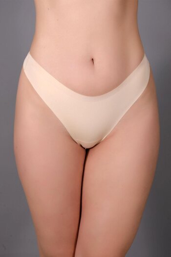 C&City C19207 Skin Color Seamless Laser Cut String