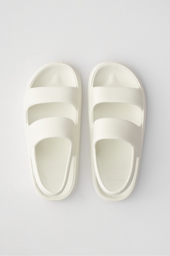 OZYO Παντόφλες καλοκαιρινά σανδάλια Masai White Double Band Eva Beach Daily