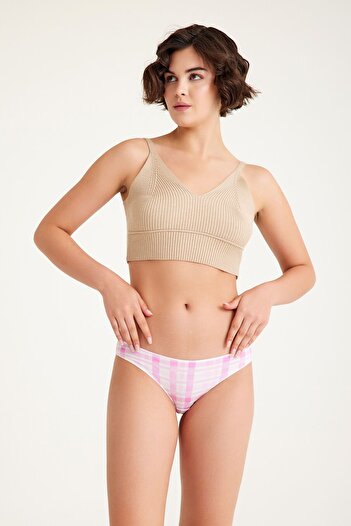Dennis Denise 5 Συσκευασία - Extra Soft Lycra Γυναικεία Casual Βαμβακερά Slip