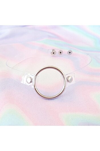 Carpe Transparent Ring Collar Necklace