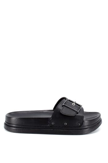 Pierre Cardin Women's Black Slippers Pc6787