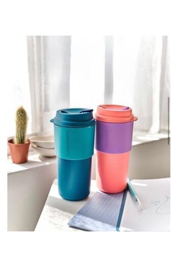Tupperware My Carrying Glass Set of 2