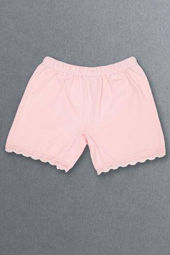Altun Girl's Pink Mini Shorts Boxer