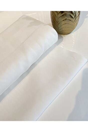 FAAL Seccadelik Etamin Fabric - White