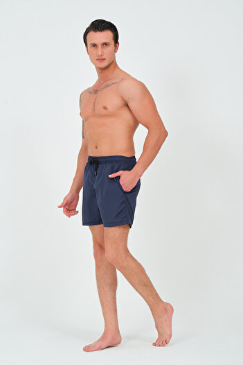 vawensea Navy Blue Men's Parachute Sea Shorts