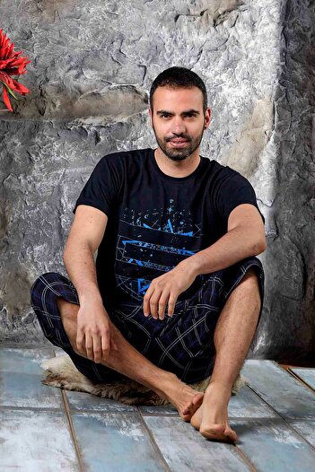 nisaNCa Pamuklu Desenli Kapri Erkek Pijama Takımı