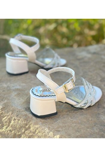 Surpie Shoes Çocuk Topuklu Ayakkabı, Çocuk Abiye Ayakkabı