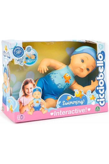 Cicciobello Swimming 30 cm |   Floating Doll That Floats When Left in Water |   2+ Years Old