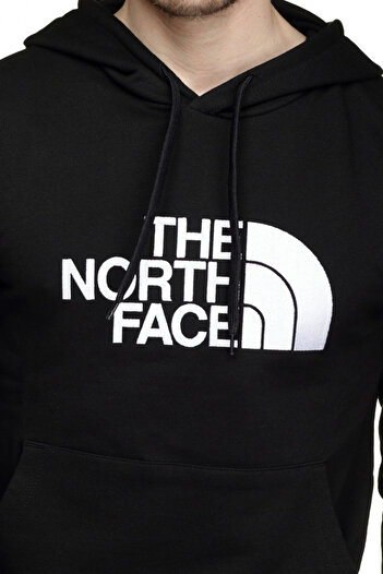 THE NORTH FACE Men's Outdoor Black Sweatshirt - M Light Drew Peak Pullover Hoodie, Nf00a0tejk31